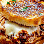 BBQ Chicken Grilled Cheese - The Ultimate Comfort Food Recipe 4 BBQ Chicken Grilled Cheese Rezept