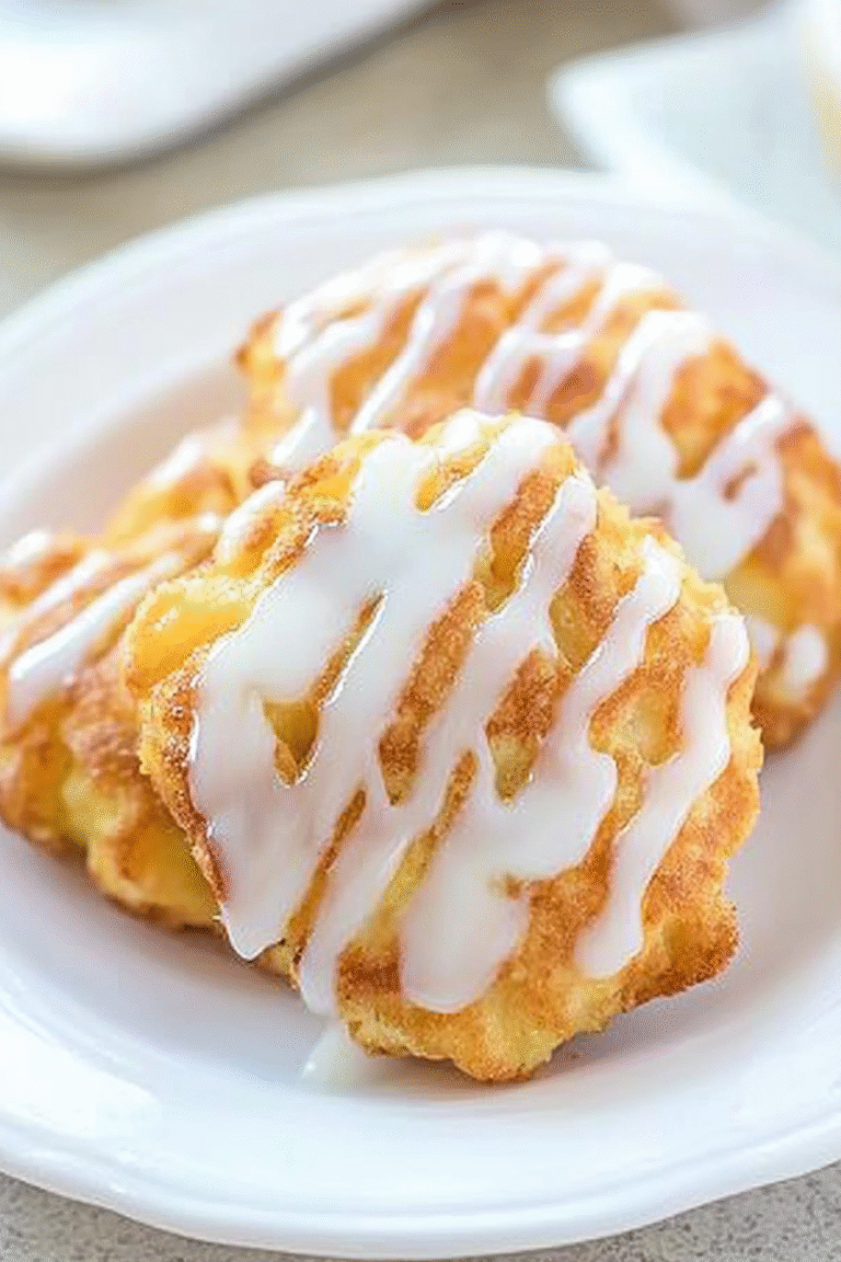 Delicious Fresh Peach Fritters
