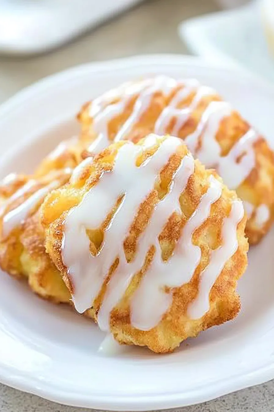 Delicious Fresh Peach Fritters