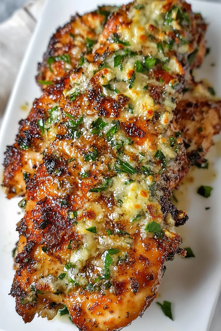 Delicious Garlic Parmesan Chicken Skewers