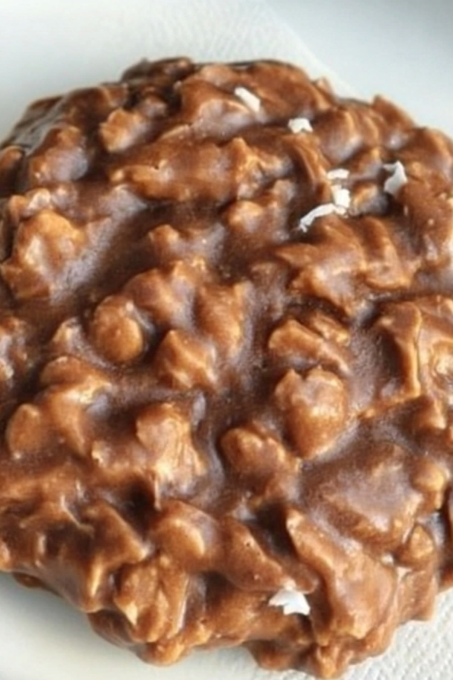 Easy No-Bake Keto Cookies - A Low Carb Treat for Beginners 3 Delicious No-Bake Keto Cookies freshly prepared on a white plate