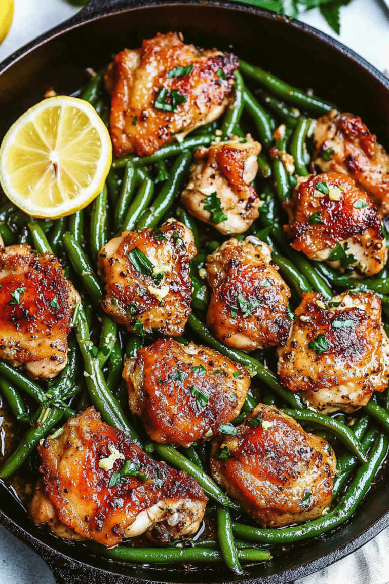 Delicious Lemon Garlic Butter Chicken