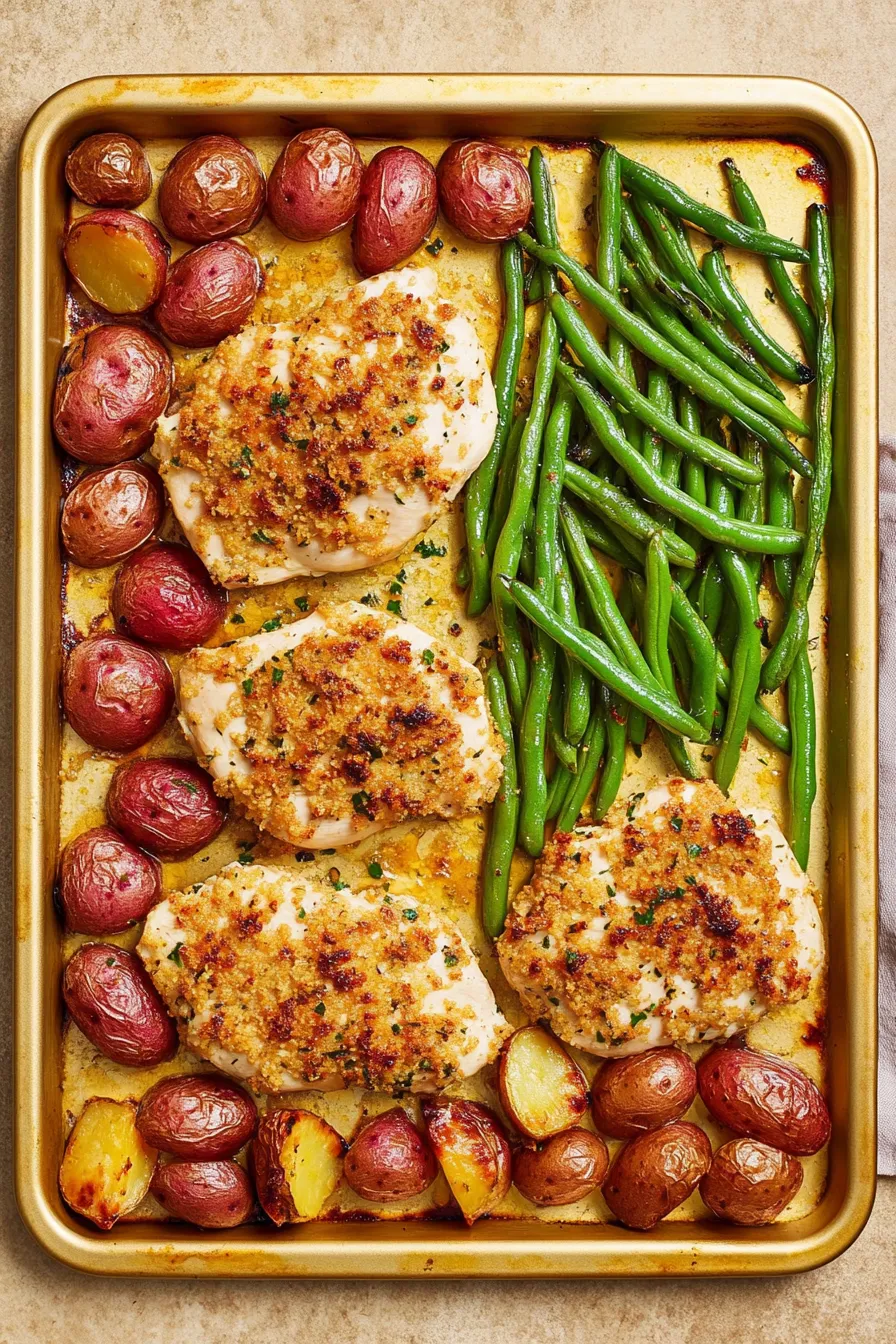 Delicious Parmesan Crusted Chicken