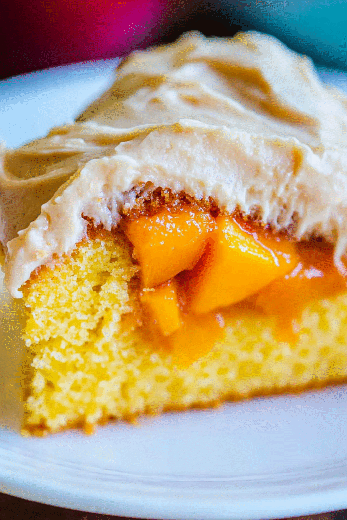 Delicious Peach Cake