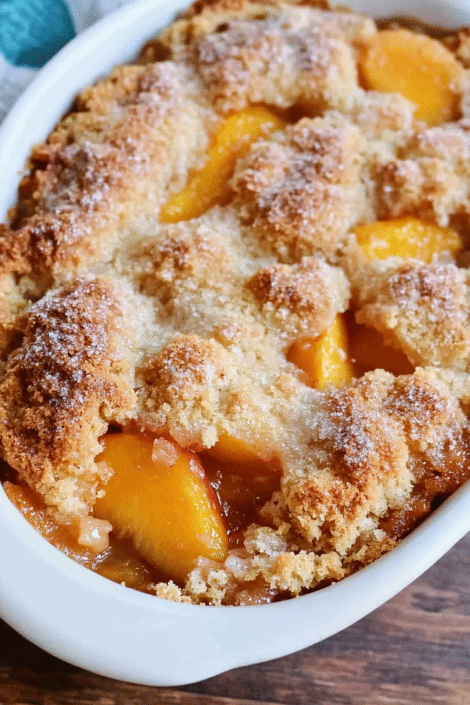 Delicious Peach Cobbler
