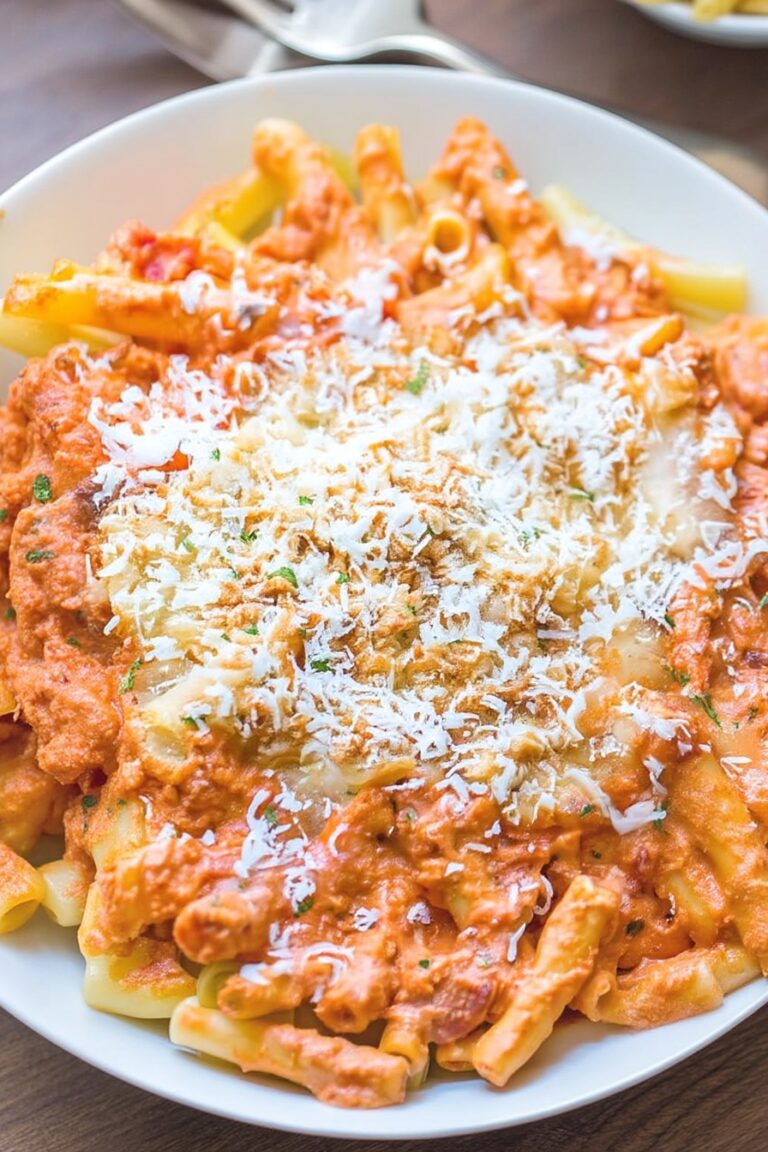 Delicious Five Cheese Ziti Al Forno