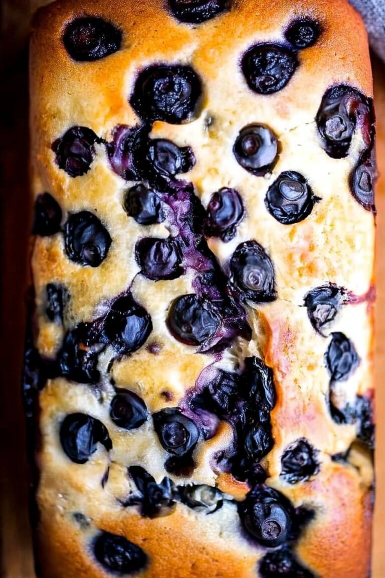 Delicious Lemon Blueberry Bread