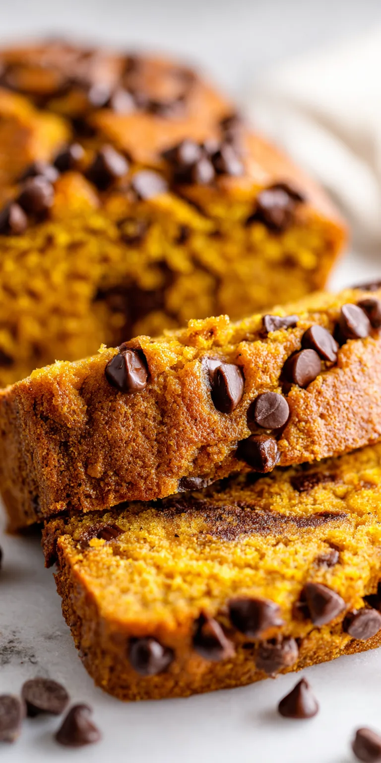 Chocolate Chip Pumpkin Bread – The Ultimate Fall Comfort Food