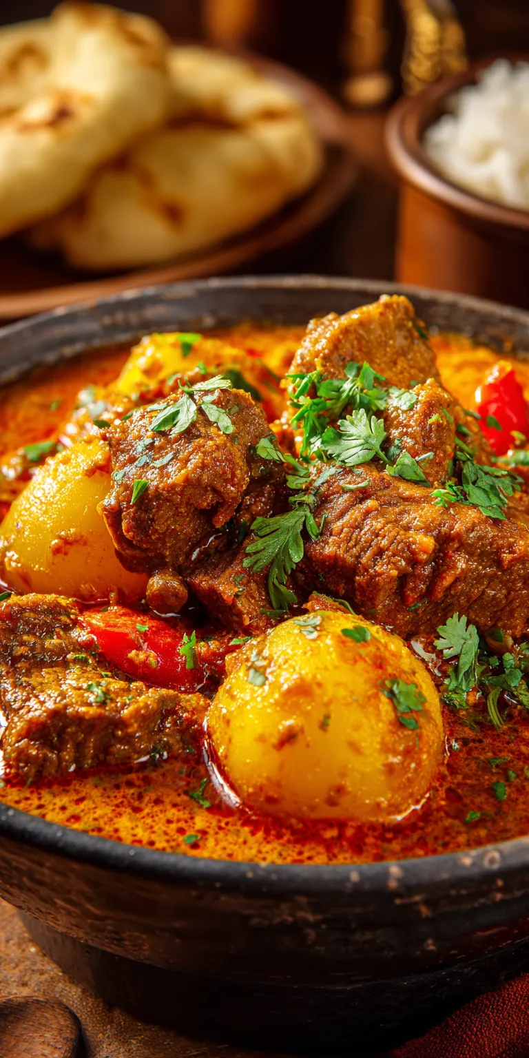 A vibrant display of fresh components for Coconut Curry Beef Stew preparation