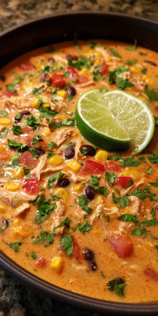 30-Minute Chicken Taco Soup Recipe