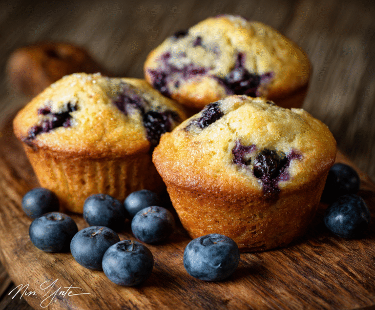 Blueberry Banana Muffins