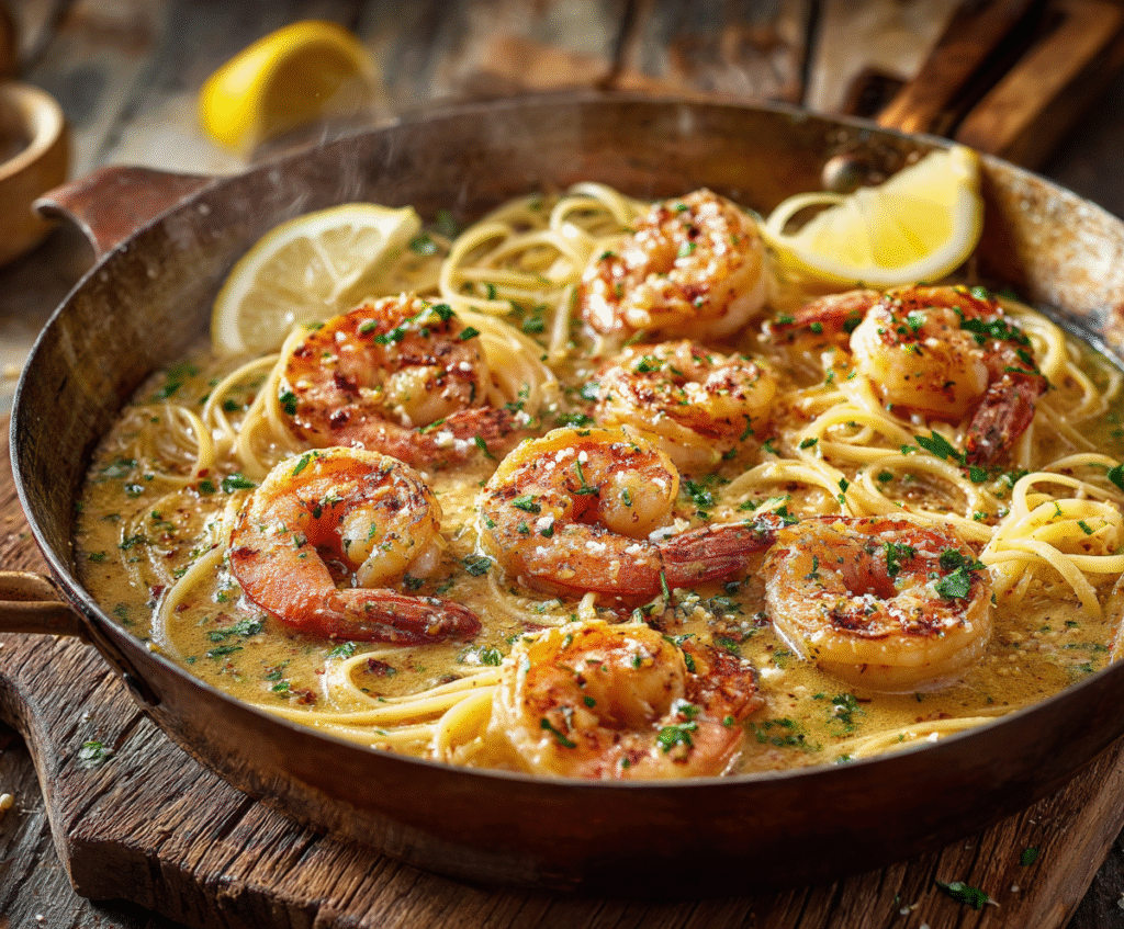 Dijon Shrimp Scampi – Rich & Bold Garlic Butter Recipe