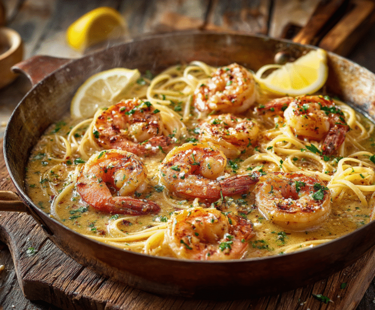 Dijon Shrimp Scampi – Rich & Bold Garlic Butter Recipe