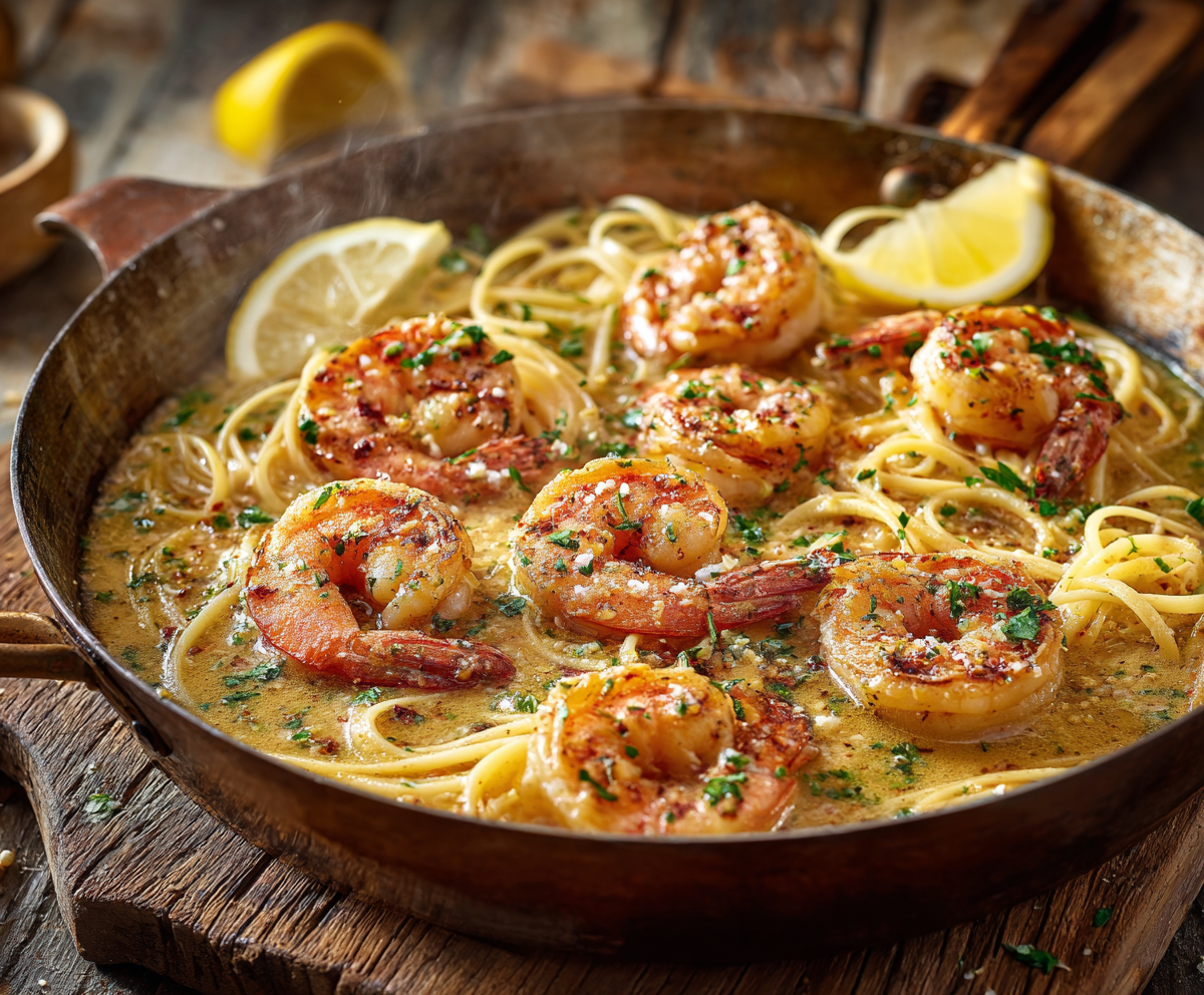 Dijon Shrimp Scampi – Rich & Bold Garlic Butter Recipe