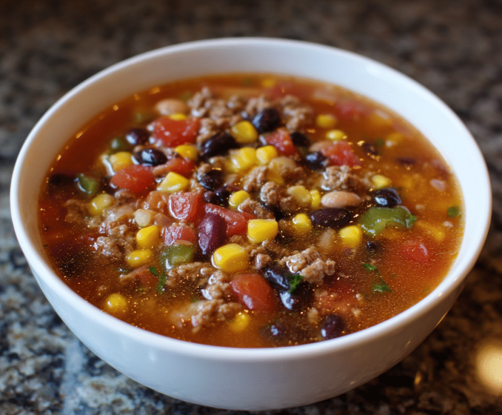 Pioneer Woman 7 Can Taco Soup – Delicious & Fast Recipe