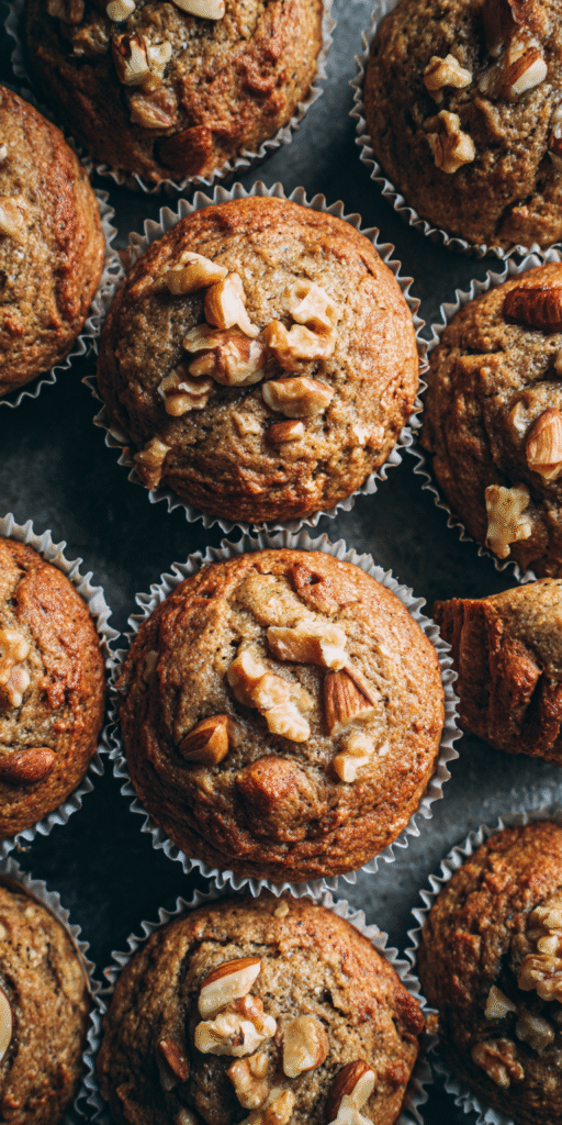 Almond Butter Banana Muffins Recipe