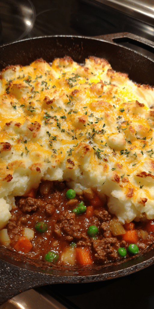 Ground Beef & Potato Shepherd’s Pie Recipe