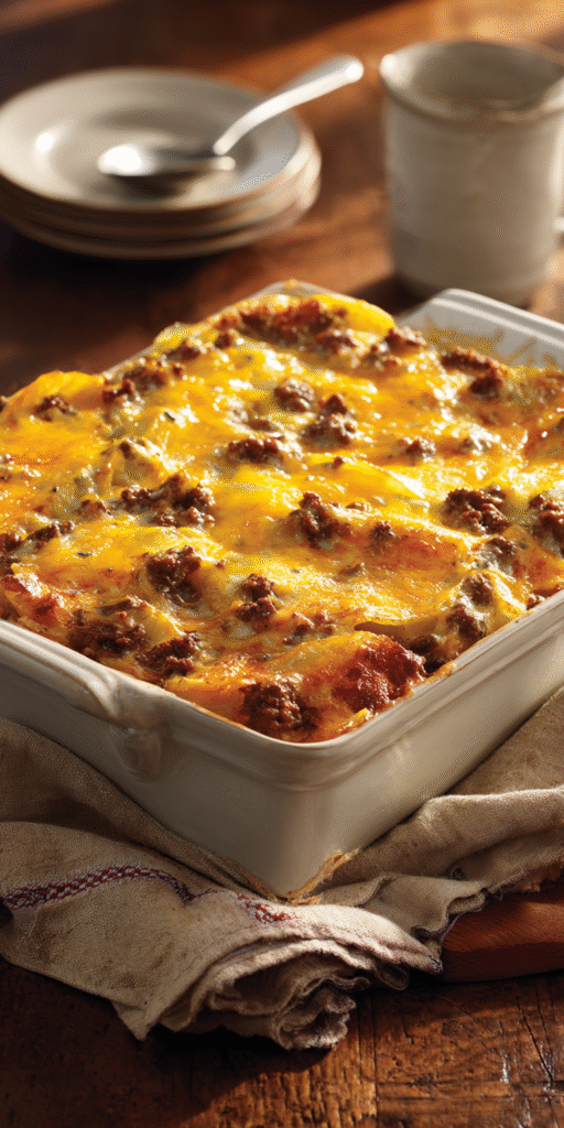 Hobo Casserole – Hearty Ground Beef & Potatoes Recipe Recipe