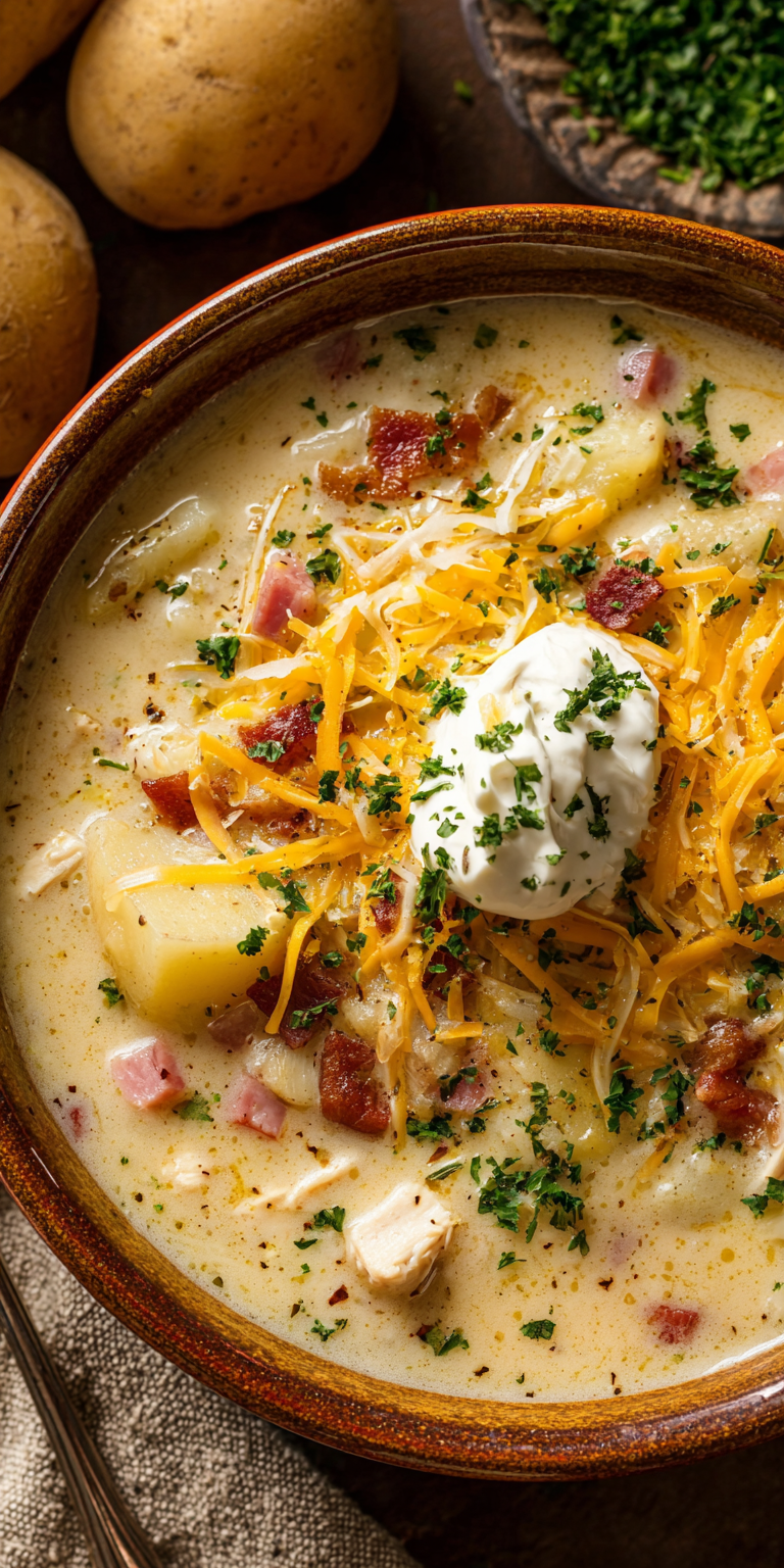 Crockpot Potato Soup – One-Pot Effortless Comfort Recipe