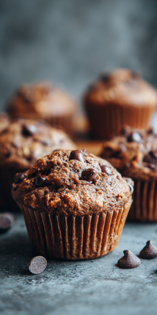 Vegan Banana Chocolate Muffins – Moist & Dairy-Free Recipe