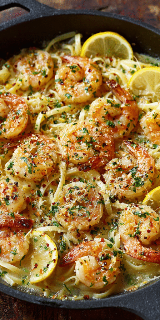 One-Pan Shrimp Scampi – Easy Clean-Up Dinner Recipe