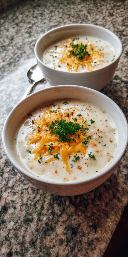 Garlic Cream Potato Soup – Make Again So Good Recipe