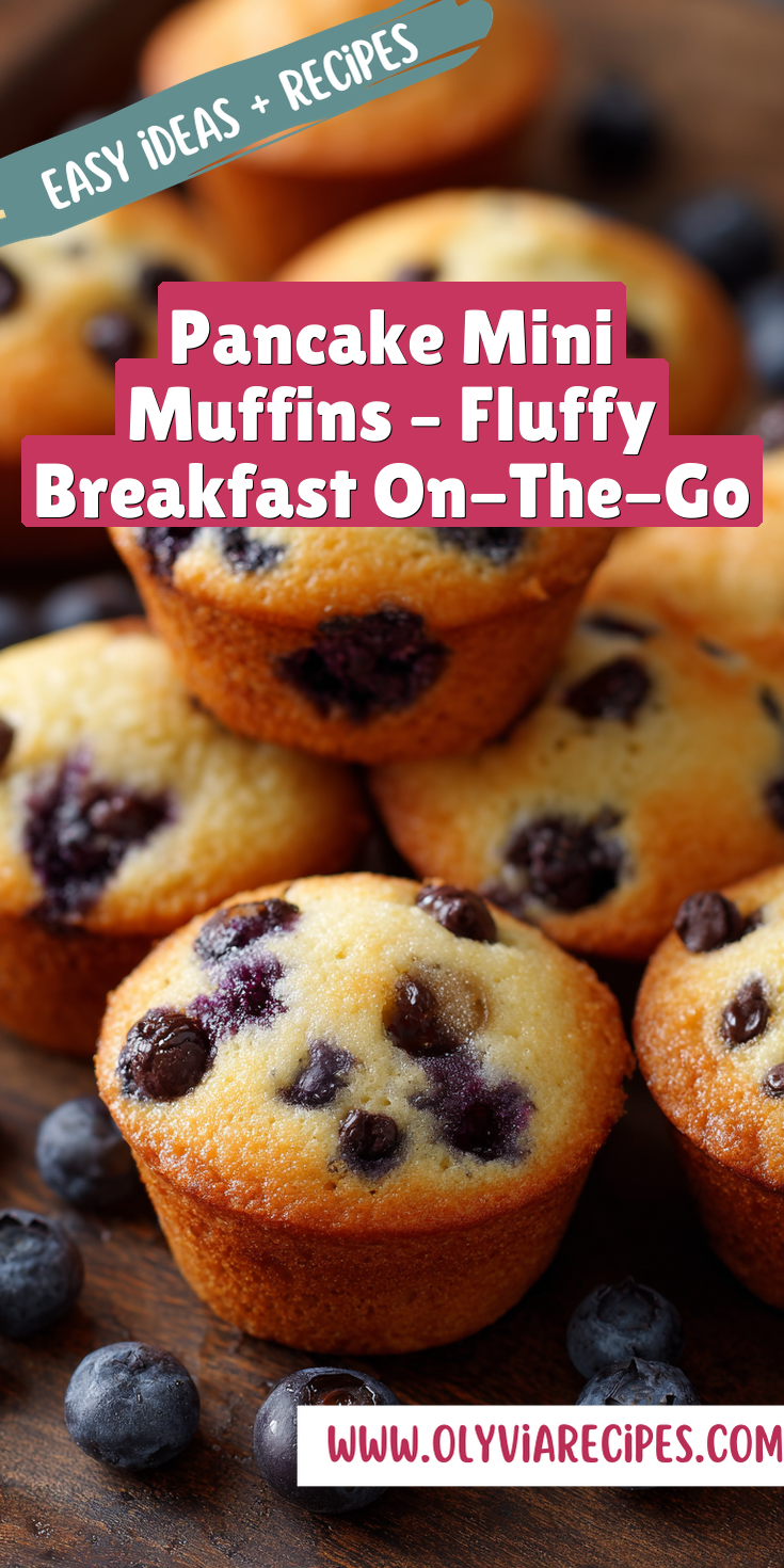Pancake Mini Muffins – Fluffy Breakfast On-The-Go served warm with cozy spices