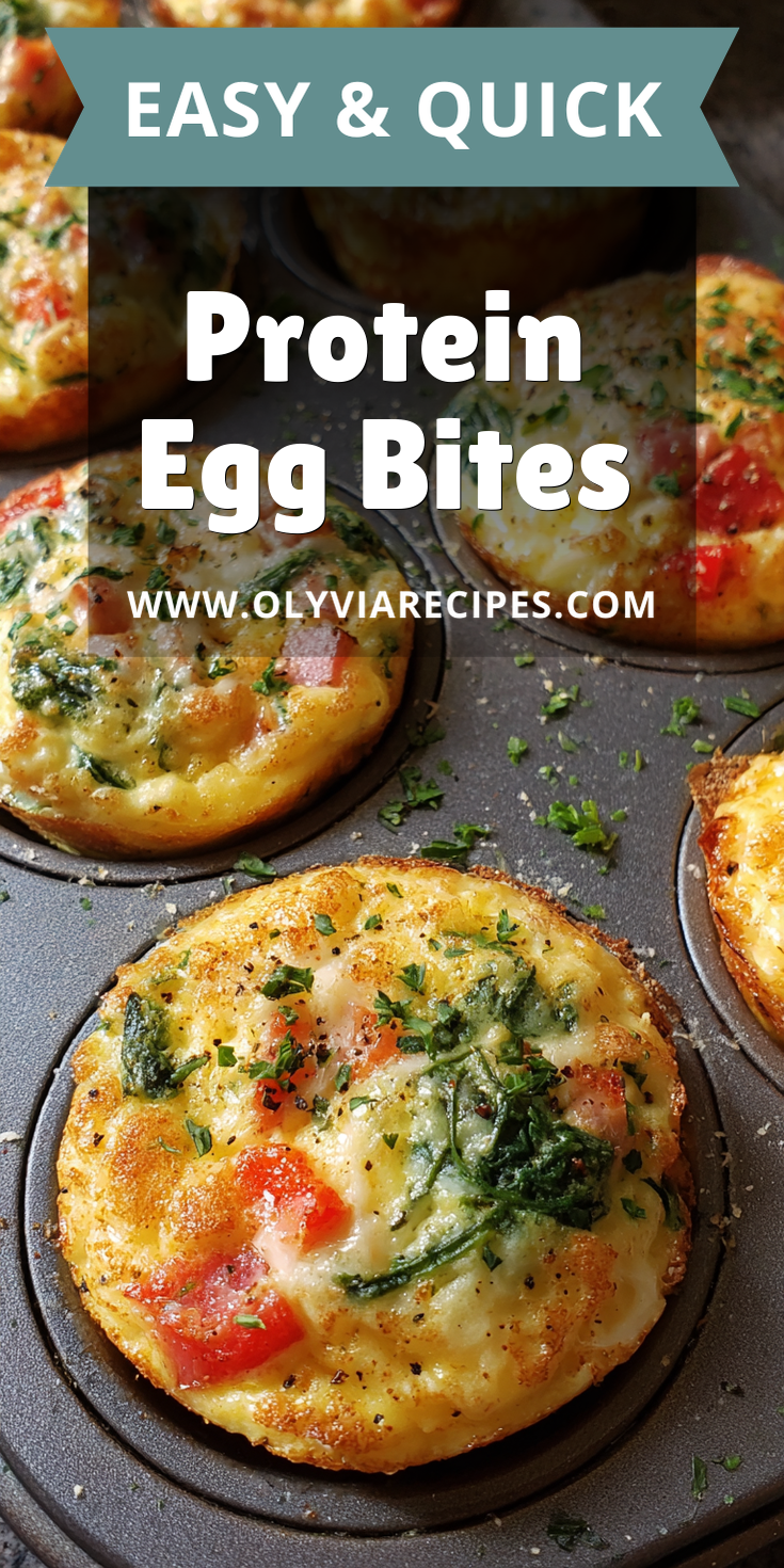 Protein Egg Bites served warm with cozy spices