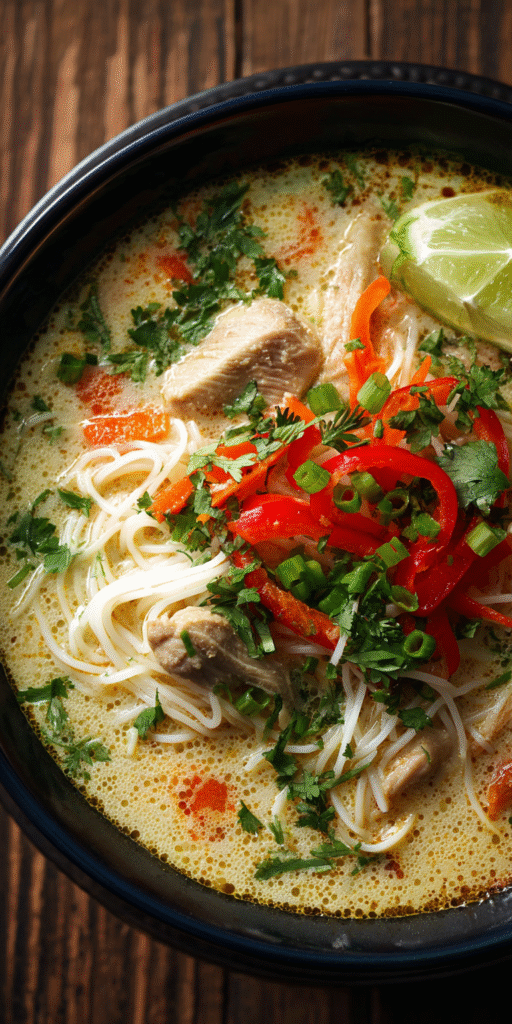 Slow Cooker Chicken Laksa Recipe