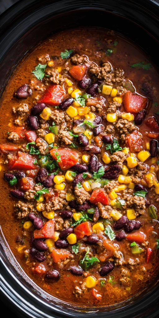 Slow Cooker Chicken Taco Soup – Set & Forget Comfort Recipe