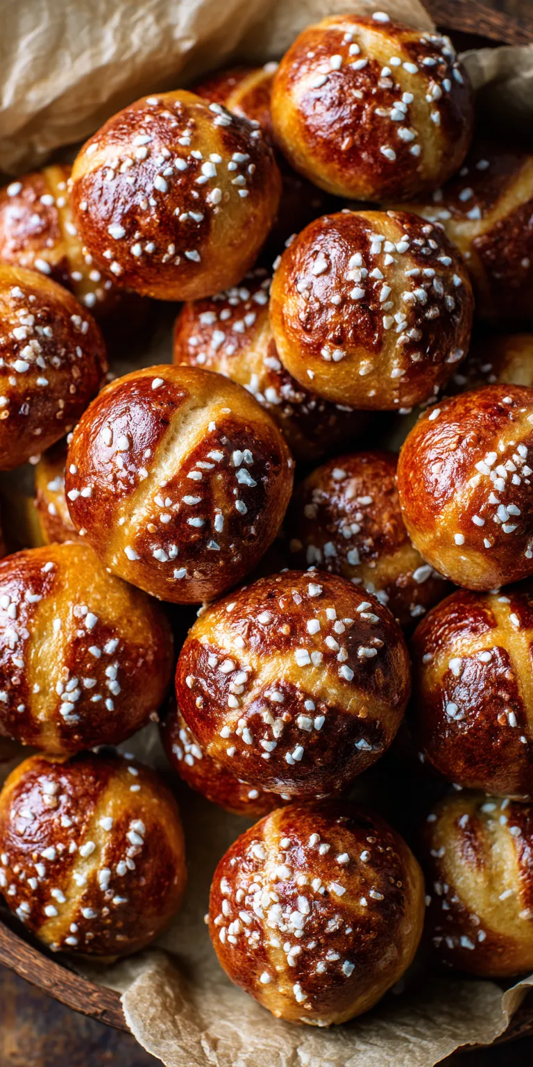 Soft Pretzel Bites – Quick Salty Toddler Favorite served warm with cozy spices