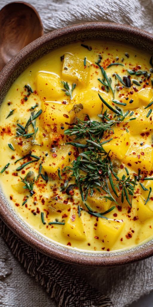 Vegan Potato Soup – Creamy Cozy Dairy-Free Recipe