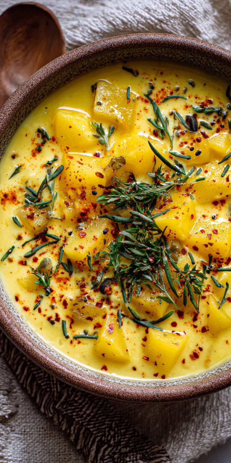 Vegan Potato Soup – Creamy Cozy Dairy-Free Recipe