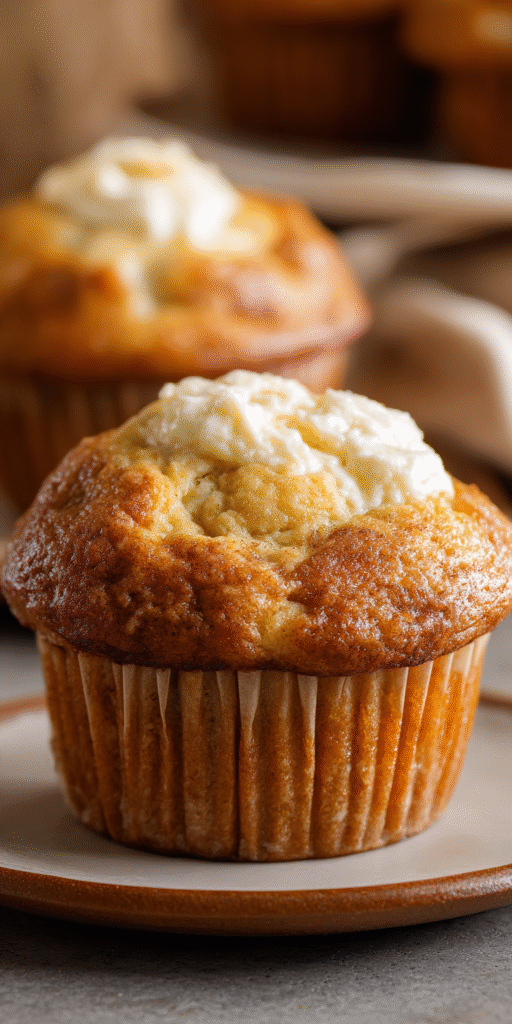 Banana Cheesecake Muffins Recipe