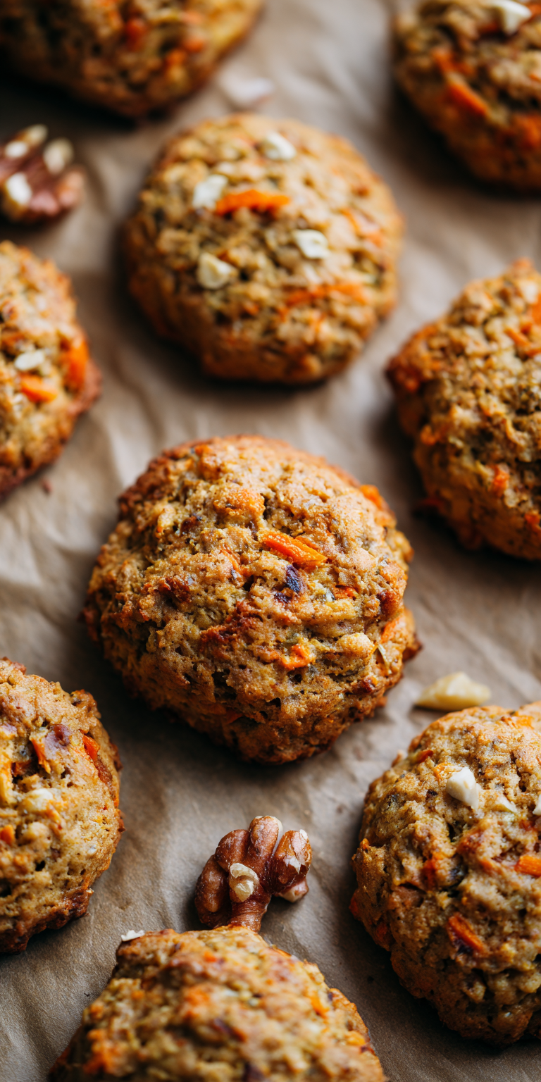 Carrot Banana Breakfast Cookies Recipe