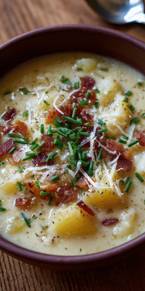 Chunky Smashed Potato Soup Recipe