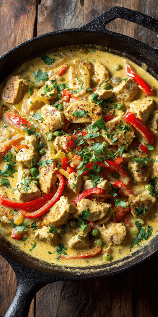 Coconut Curry Chicken Skillet Recipe
