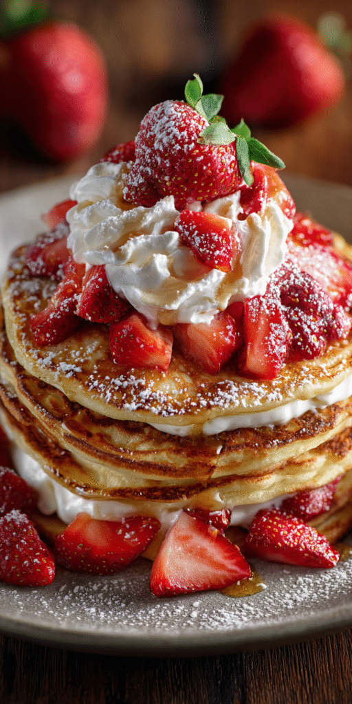 Strawberry Crunch Cheesecake Pancake Tacos Recipe