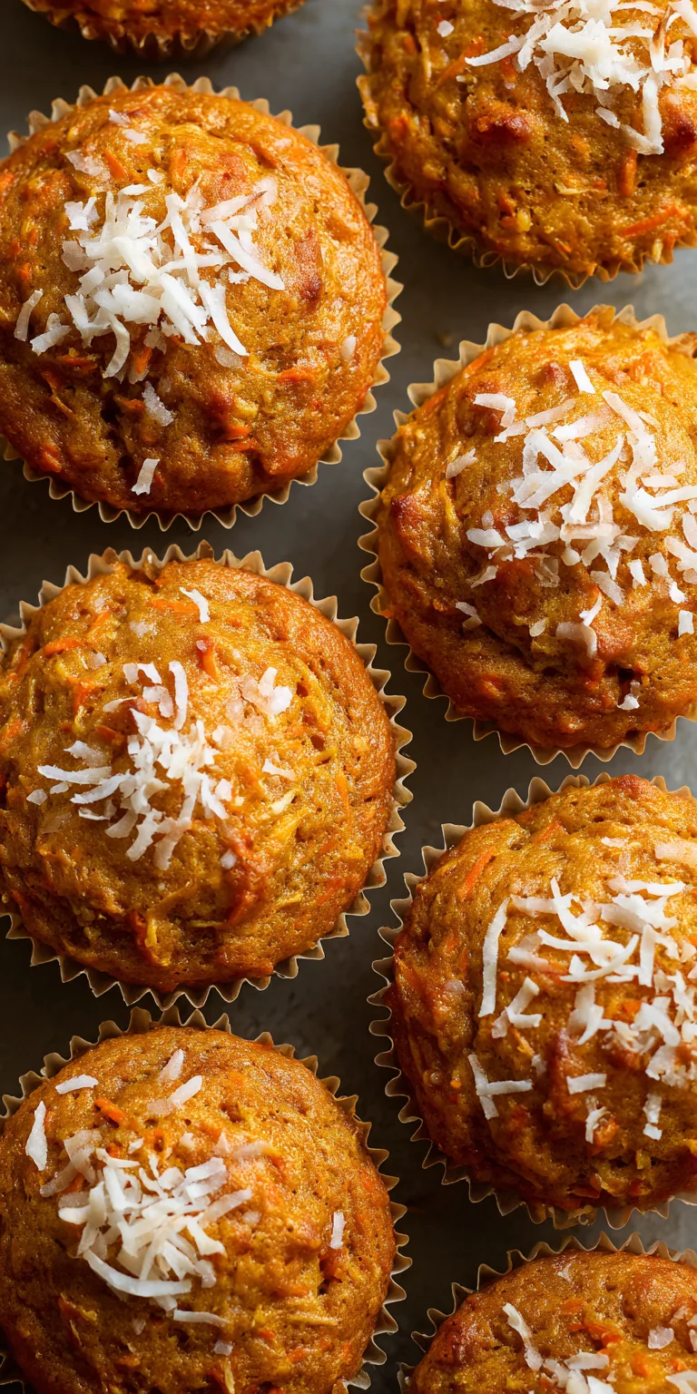Tropical Carrot Banana Pineapple Muffins served warm with cozy spices