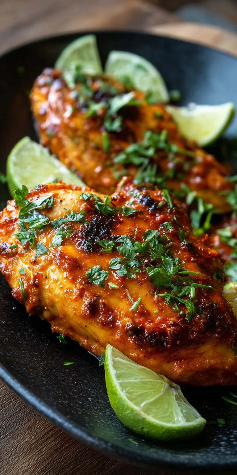 Honey Lime Glazed Crockpot Harissa Chicken served warm with cozy spices
