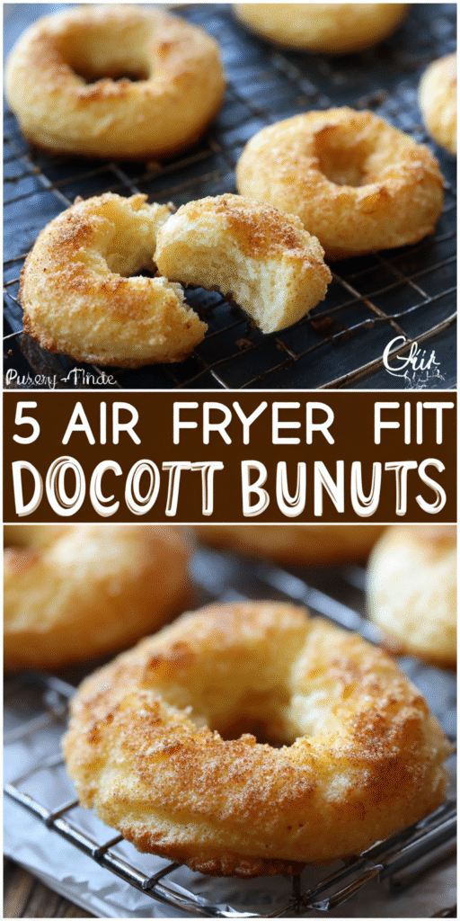 Air Fryer Donuts Quick Dessert Recipe