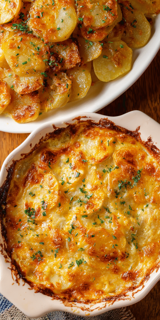 Air Fryer Scalloped Potatoes Easy Recipe