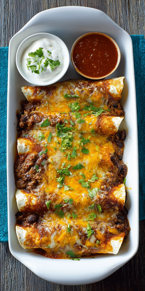 Beef Enchiladas Quick Dinner Recipe