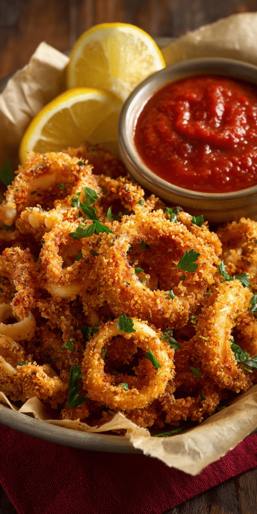 Calamari Fritti Crispy Seafood Recipe