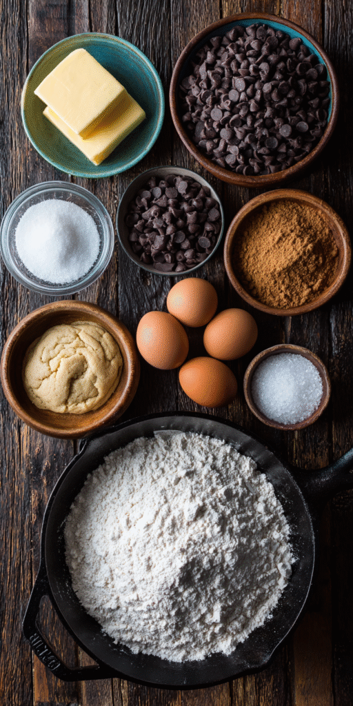 Cast Iron Skillet Chocolate Chip Cookie Recipe
