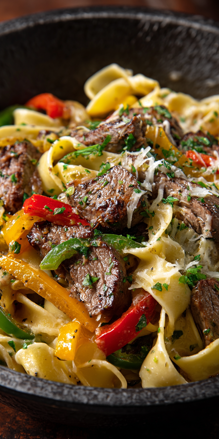 Chicken Tetrazzini Creamy Pasta served warm with cozy spices