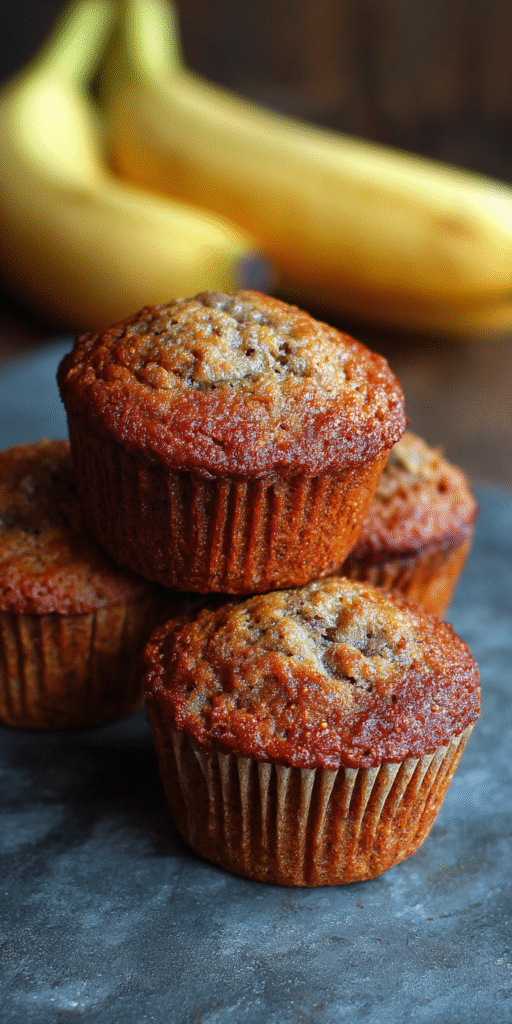 Gluten Free Almond Flour Banana Muffins Recipe
