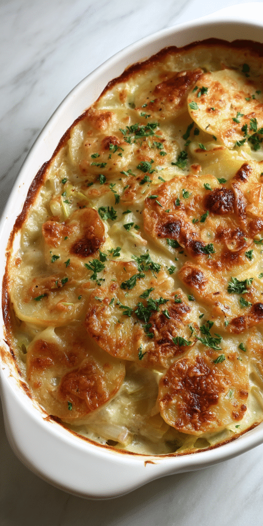 Irish Scalloped Potatoes with Cabbage Recipe