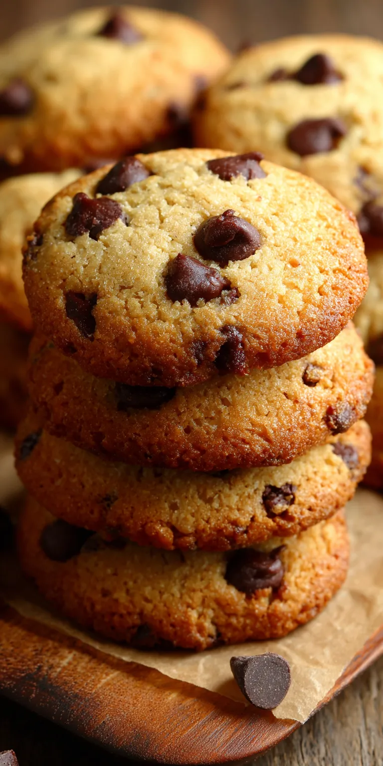 Keto Low Carb Chocolate Chip Cookies served warm with cozy spices