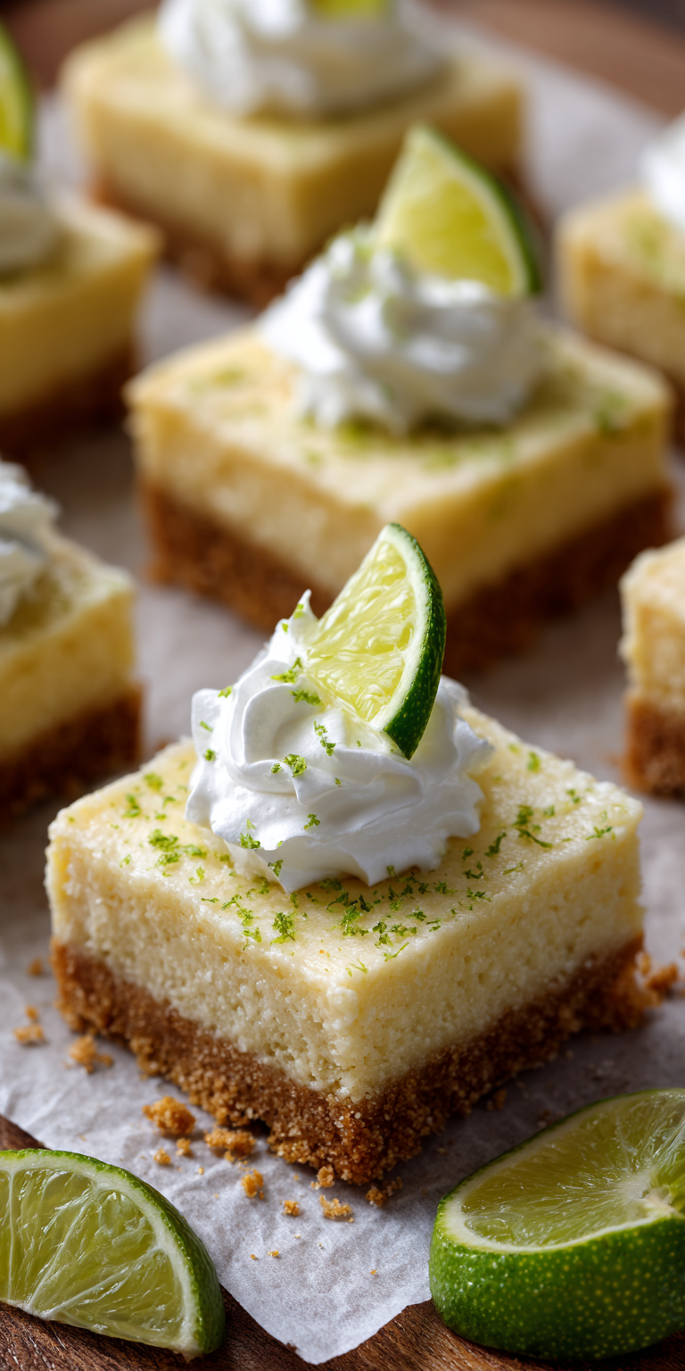 Key Lime Pie Bars Dessert Recipe